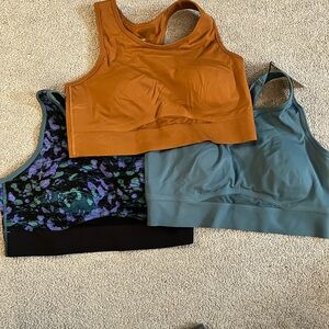 Set of Three Knix Sports Bras